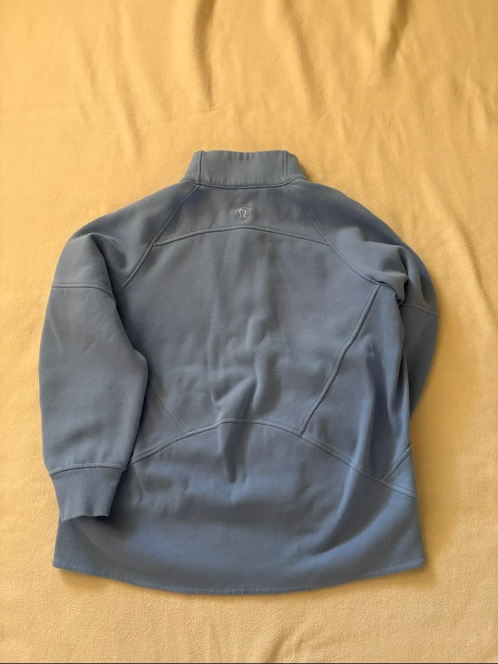 Lululemon Funnel Neck Scuba top. Size M/L. Excellent condition. - Picture 5 of 5